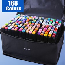 168 Colors Dual Tip Twin