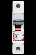 LEGRAND 6 AMP CURVE C 10kA MCB