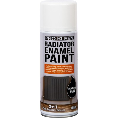 Prokleen radiator enamel spray - enamel,