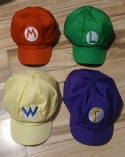 Nintendo Costume Hats Lot Of 4