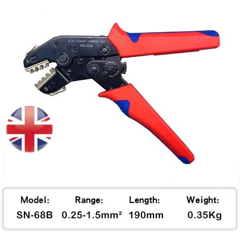 Crimp plier tool 68b - crimp, sn-68b