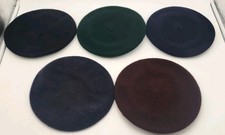 Vintage Lot Of 5 Basque Berets