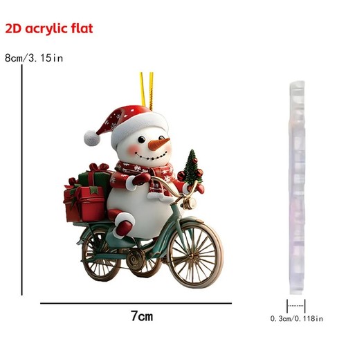 Merry christmas santa ornament - santa,