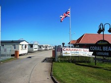 Photo A2 Entrance to Coral Beach Caravan Park, Ingoldmells  c2013