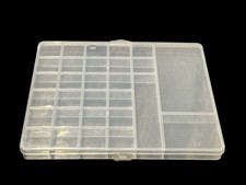 29 Compartment Crafts Box Clear Jewellery Bead Organiser Storage Container Case