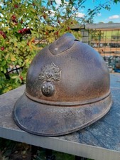 WW1 French Adrian Helmet 1914-1918 Era Display Military Collector 