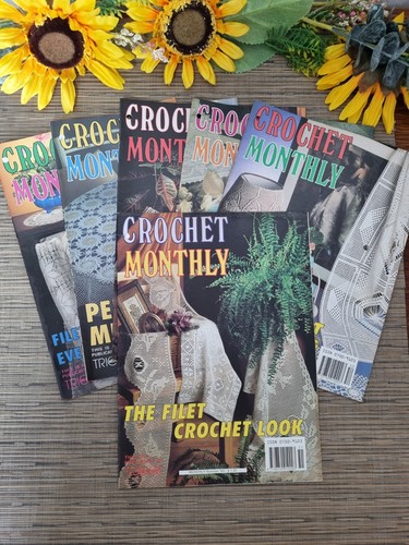 Crochet monthly vintage - crochet,