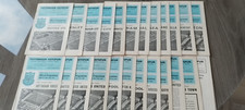 24 x 1964-1965 TOTTENHAM / SPURS COMPLETE SET OF HOME LEAGUE & FA CUP PROGRAMMES