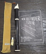 Vintage Aulos Descant Recorder