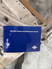 Nissan Service Book Micra Used Stamped