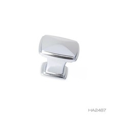 Modern Square Polished Chrome