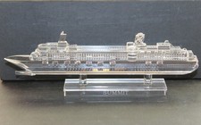 CELEBRITY CRUISES - CELEBRITY INFINITY - CRYSTAL OCEAN LINER / CRUISE SHIP MODEL