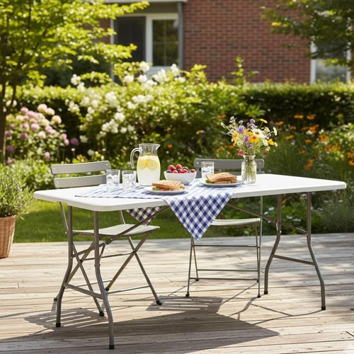 6ft folding table - folding,