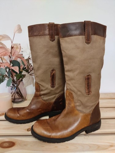 Women camper brown leather - women's,