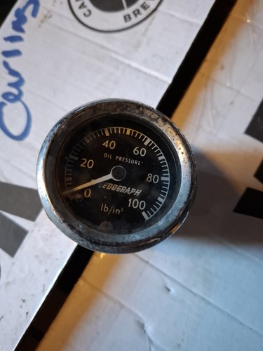 Speed graph classic car oil - speed,