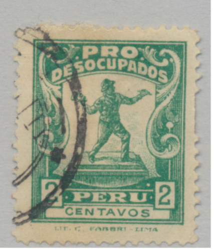 Peru stamp scott ra17 used - #ra17,,