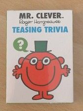 Mr Men Mr Clever Teasing Trivia Card Game by Talking Tables New & Sealed
