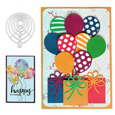 6Pcs Balloon Metal Cutting