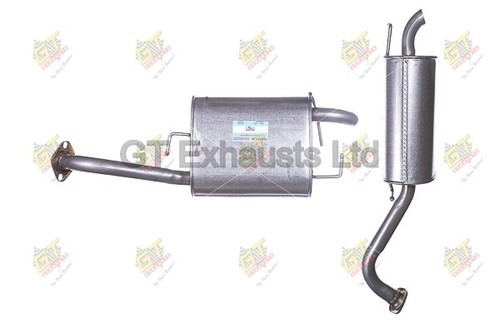 Exhaust silencer tail pipe - exhaust, for
