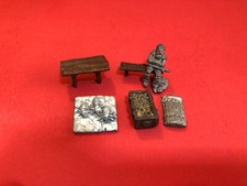 Citadel GW metal Warhammer FS Tavern Table Bench Treasure Tile Bugs Villager