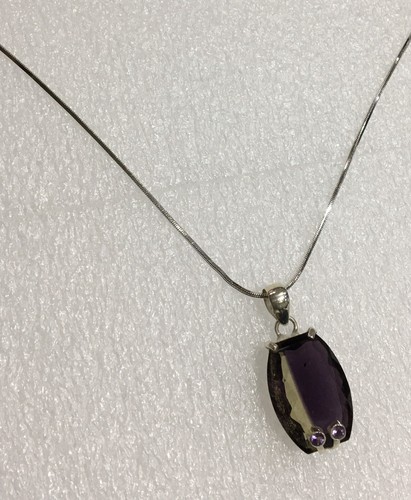 Unusual reconstructed ametrine - reconstructed,