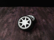 1/18 set Ford rs7 wheels tires brake discs for diorama or diecast UNPAINTED 