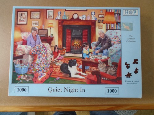 Quiet night 1000 piece - night, in