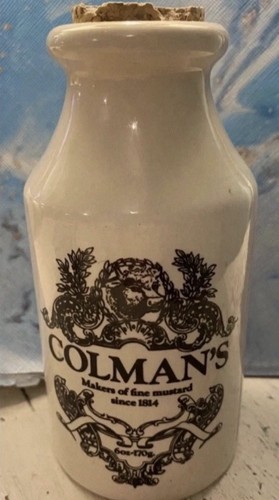 Vintage colman the - vintage, mustard