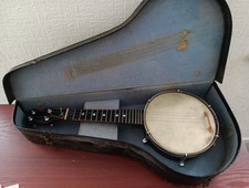 4-String Banjo with Case