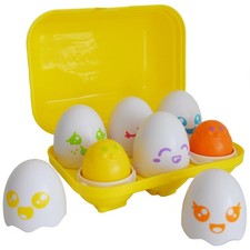 Hide and Squeak Eggs Baby Toy