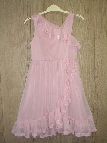 Monsoon girls pink chiffon - monsoon,