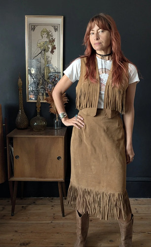 Vintage 70s western - western, fringe