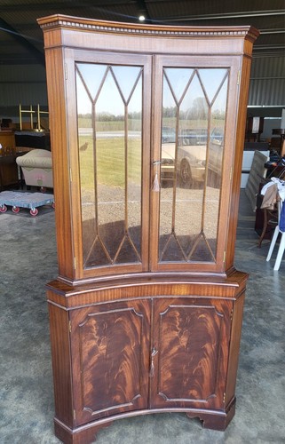 Antique repro large mahogany