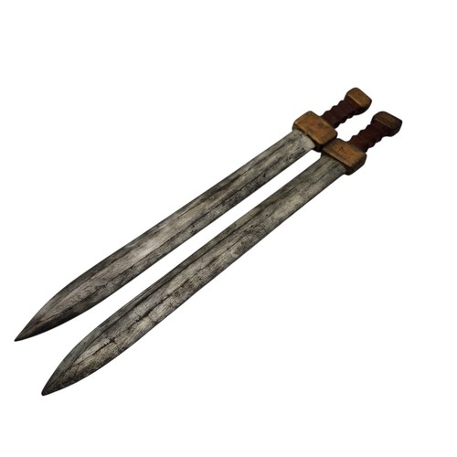 Vtg wood roman gladius - wood,
