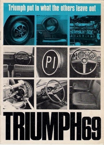 Triumph range 1968 - range, uk