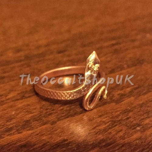 Copper snake ring - 3,