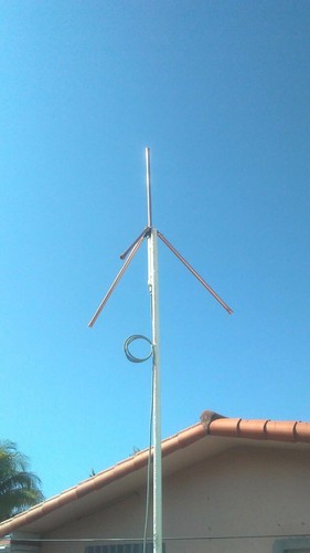 Vertical ground plane -  vertical,