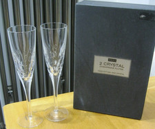 2x Boxed Crystal Champagne