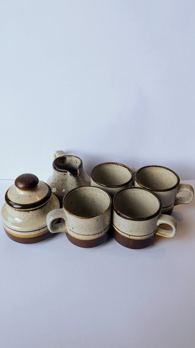 Vintage 1970s stoneware coffee - vintage,