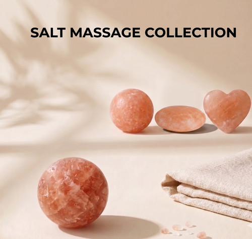 Himalayan salt rocks stones - 3x,