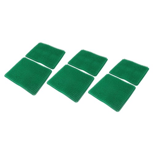 6pcs chicken mat - chicken, plastic