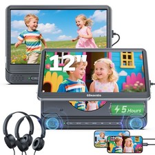 2X12" Dual Screen Portable DVD