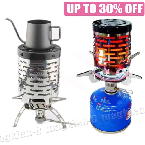 Camping heater attachment - heater, for