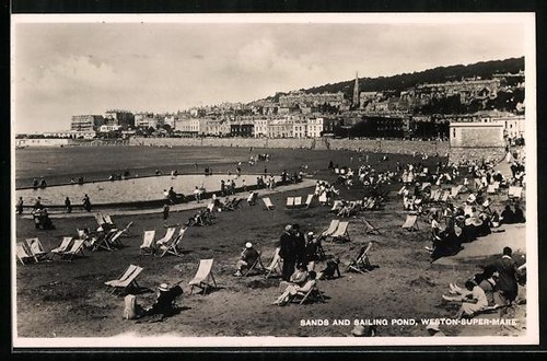Postcard weston super mare - postcard, weston-super-mare