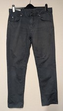J Lindeberg Jay Stretch Jeans Blue W34 L34 Trousers Satin Jean Slim Fit Mid Rise
