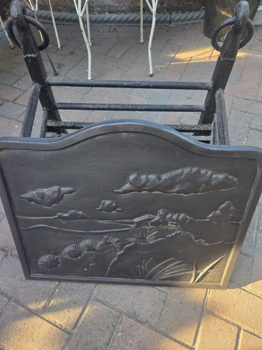 Antique french cast - cast, iron