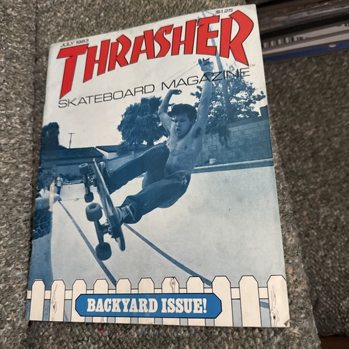 Thrasher skateboard magazine - skateboard,