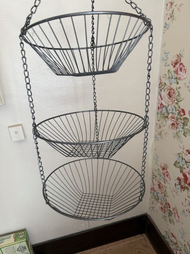 Vintage tier wire hanging - vintage,
