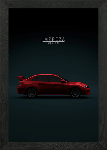 Impreza wrx sti 2011 - sti, red