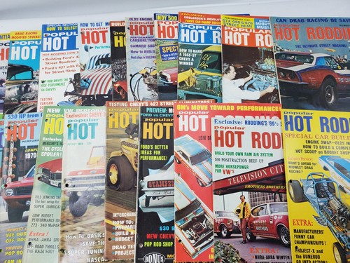 Issues popular hot rodding - 19,